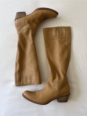 Vintage Miu Miu Leather Riding Boots Size 37.5